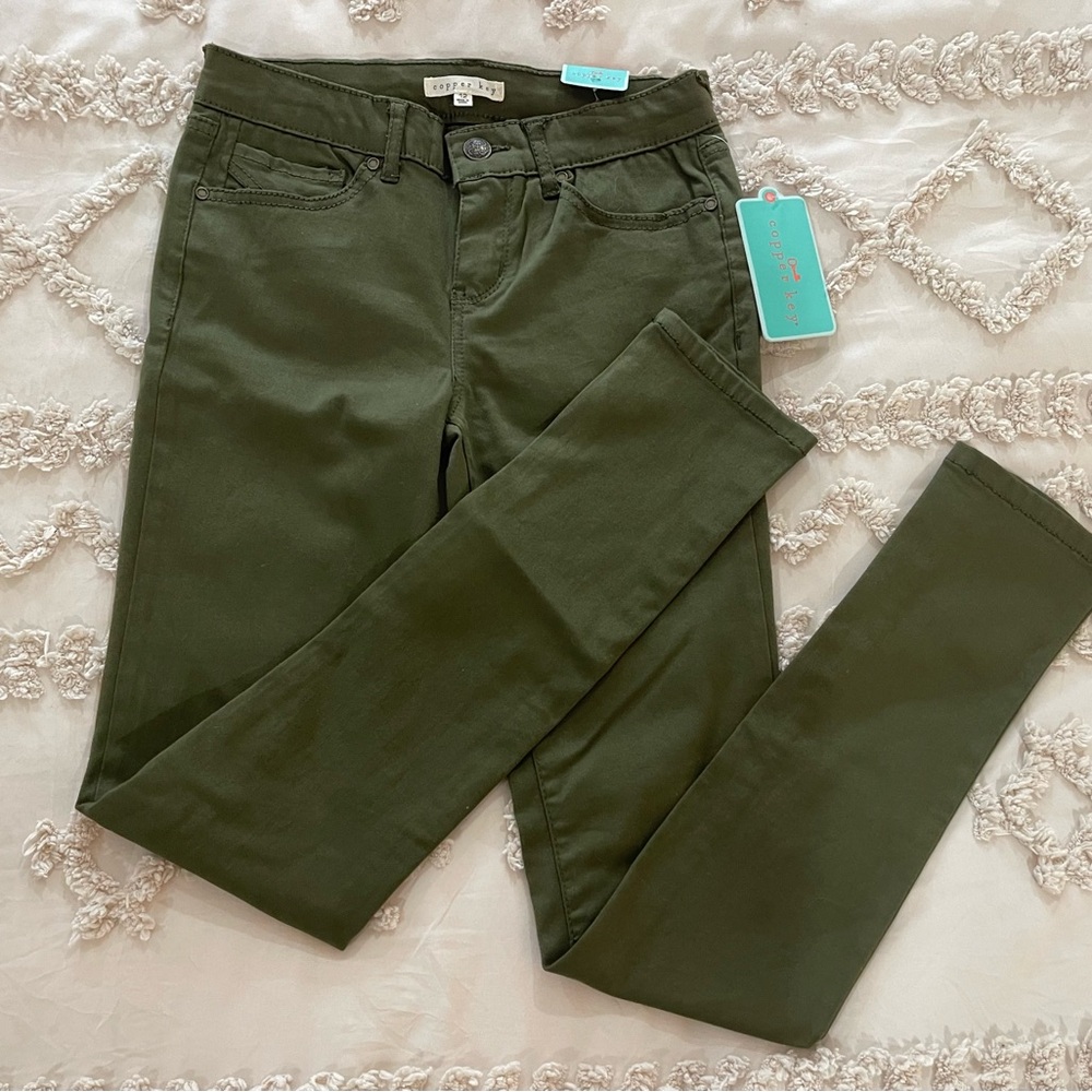 Copper Key Kids Olive Jeans